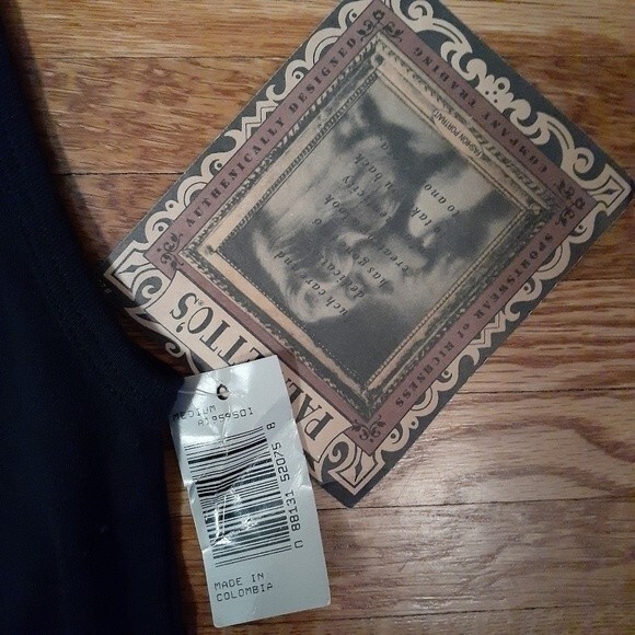 palmettos navy blue tank top medium nwt new  m shirt - Picture 3 of 3